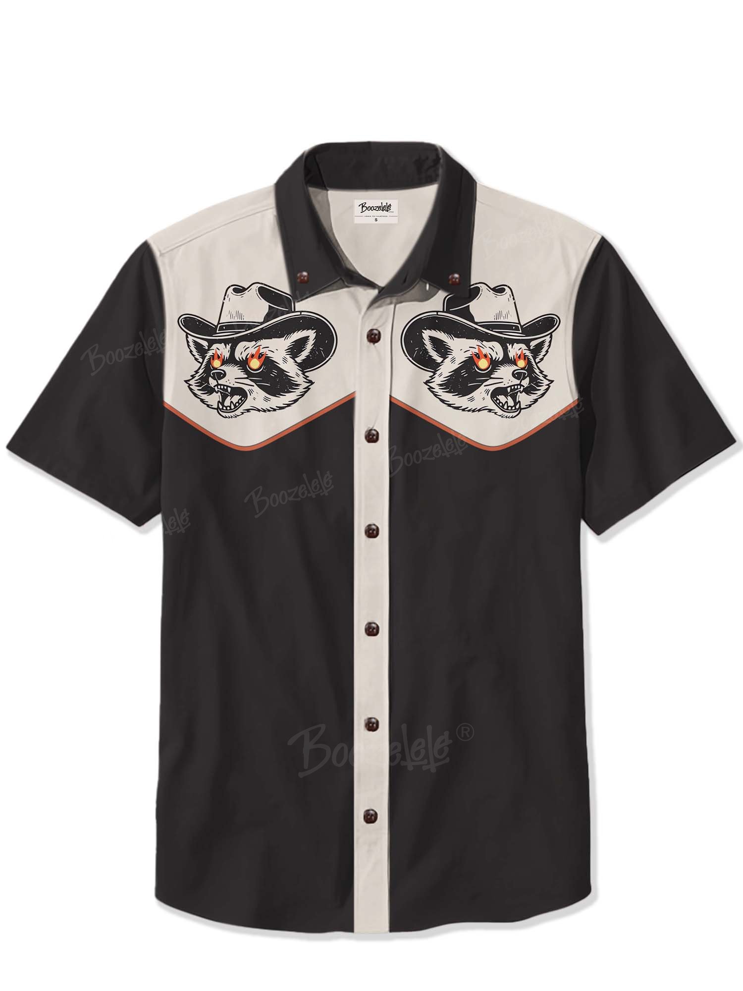Western Raccoon - 100% Cotton Shirt