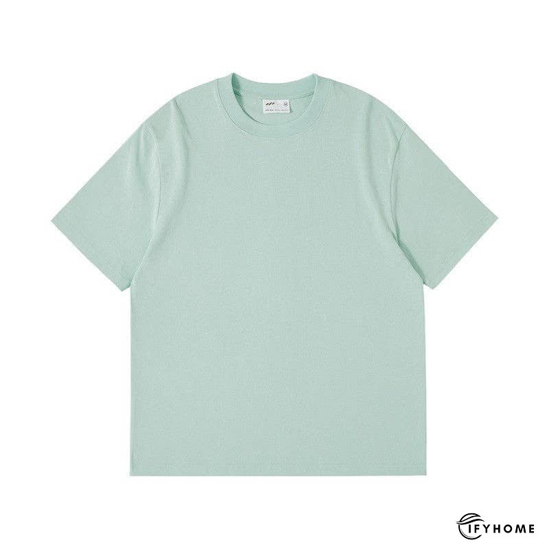Men's Loose Fit Solid Color Short Sleeve T-Shirt | IFYHOME