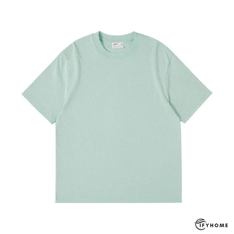 Men's Loose Fit Solid Color Short Sleeve T-Shirt | IFYHOME