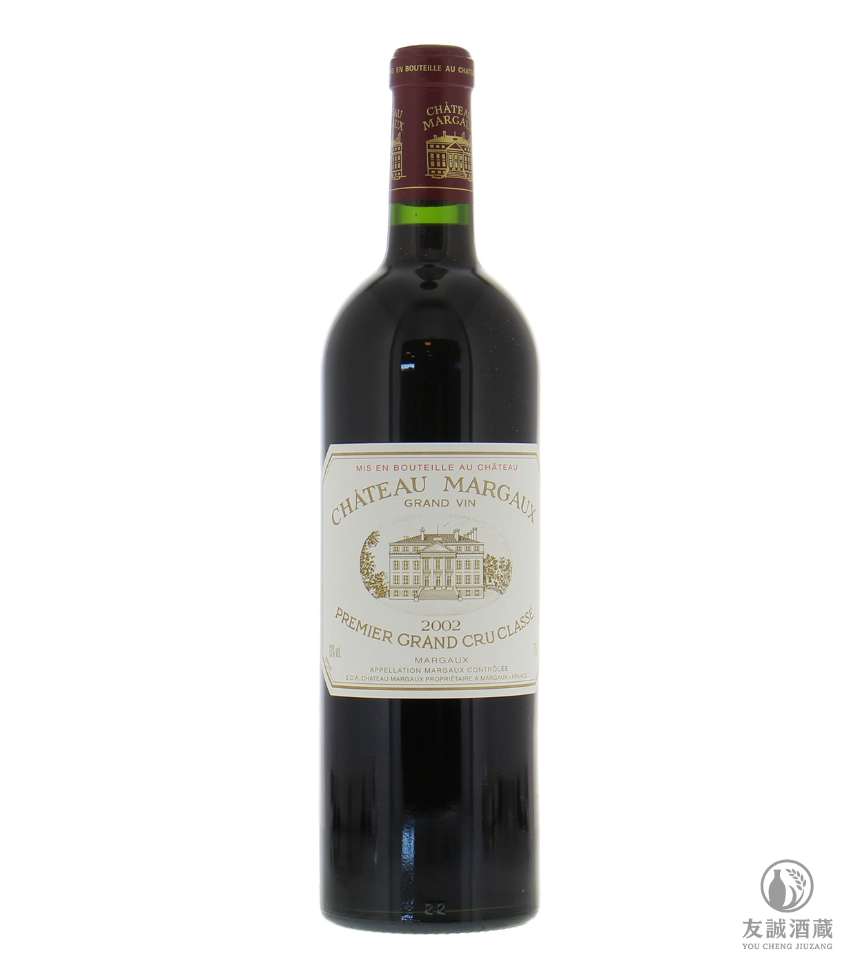 2002年Chateau Margaux 瑪歌紅酒 友誠酒藏