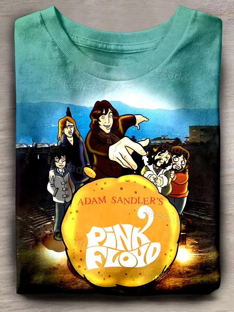 Teecade Teecade Pink Floyd Band Art Print T-shirt