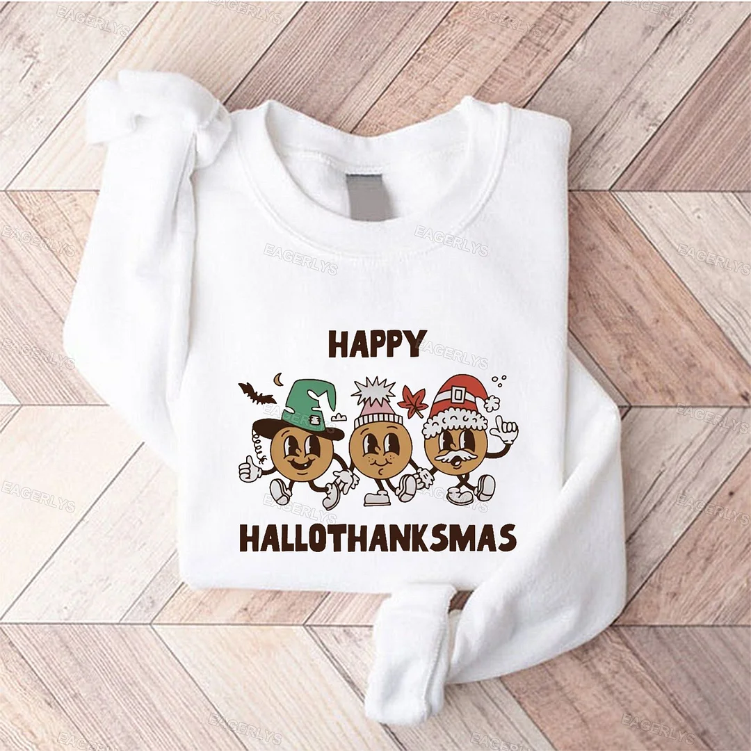 Eagerlys HalloThanksmas Sweatshirt Eagerlys