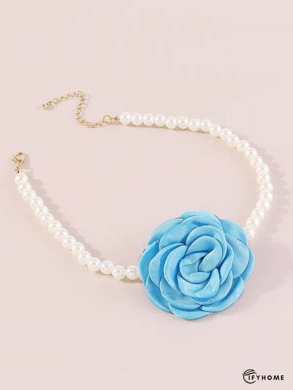 Three-Dimensional Flower Necklaces Accessories | IFYHOME