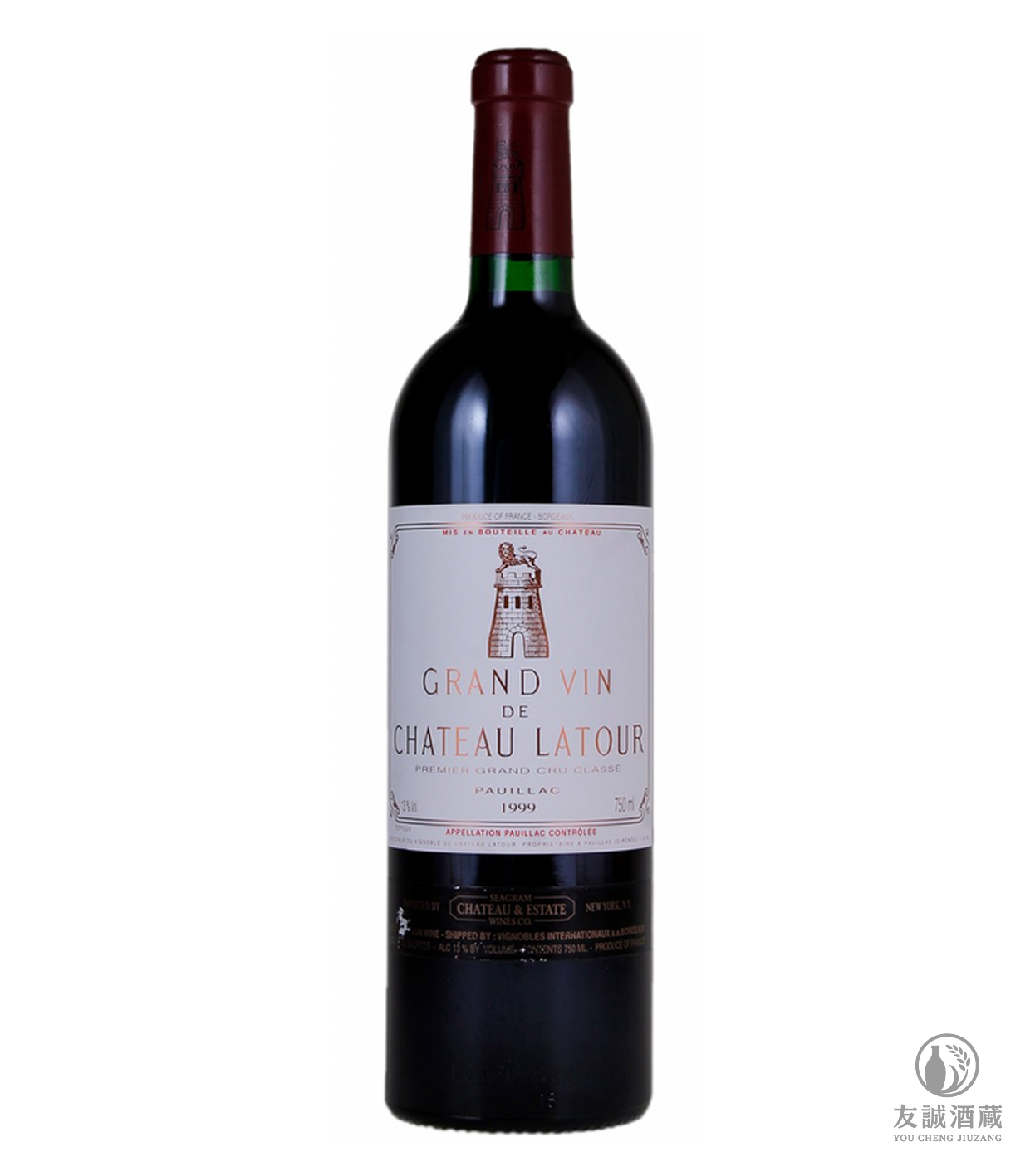 1999年 Chateau Latour 拉圖紅酒 友誠酒藏