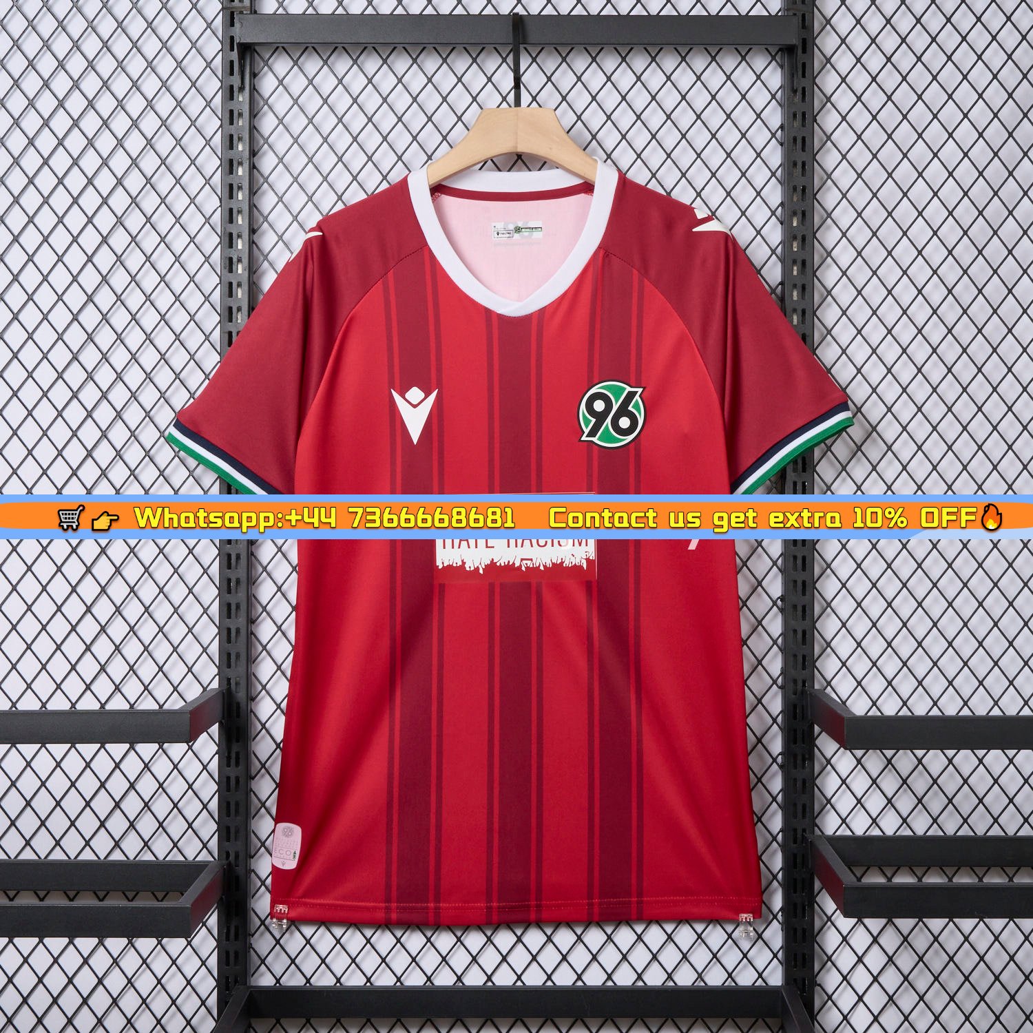Hannover 96 24-25 Anti-Racism Special Edition Jersey - Fans Version
