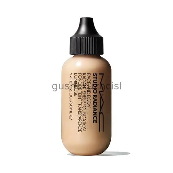 M.A.C Studio Radiance Faceand Body Radiant Sheer Foundation N3, 1.7 Ounce N3 1.7 Fl Oz (Pack of 1)