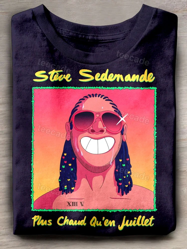 Teecade Stevie Wonder Singer T-shirt