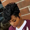 Short Bob Wig For Black Women Pixie Cut Hair Wig