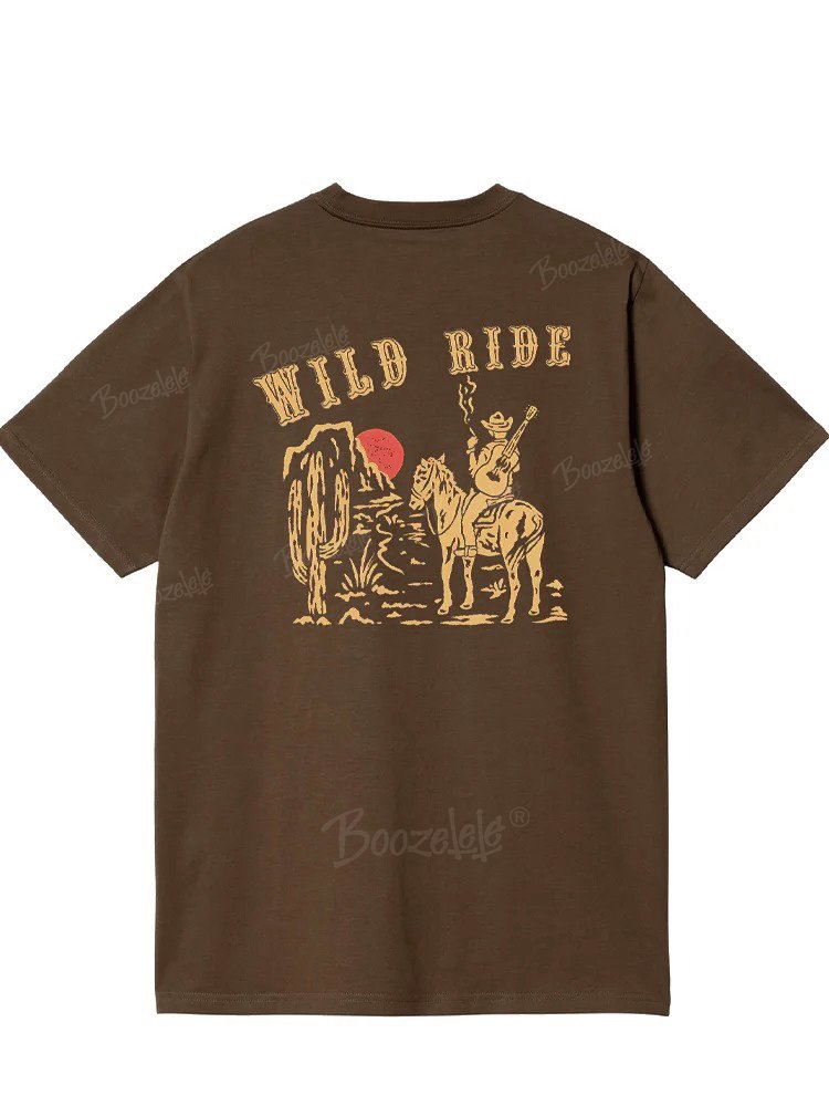 WILD RIDE - 100% Cotton T-Shirt