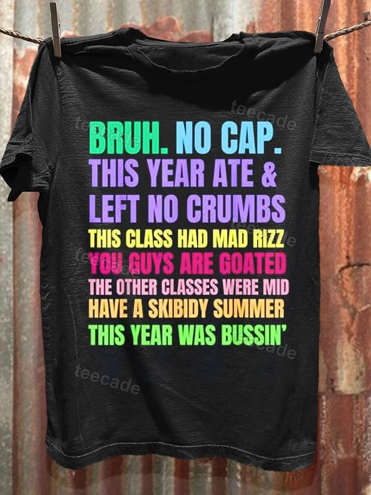 Teecade Teecade This Year Was Bussin T-shirt