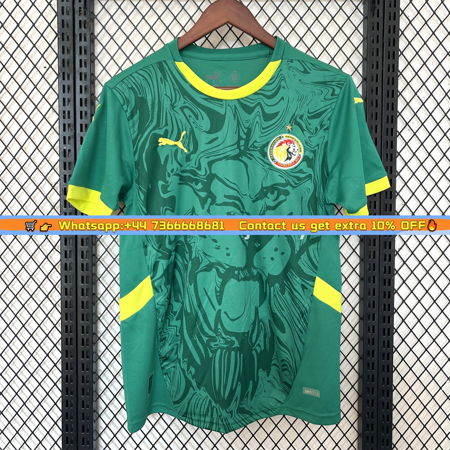 Senegal 25-26 Away Green Jersey - Fans Version