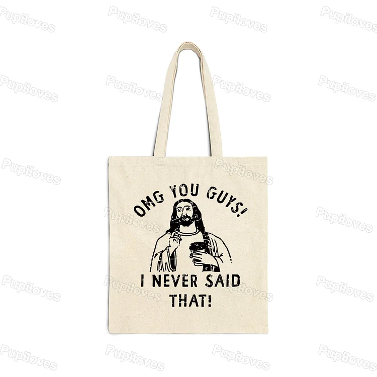 Pupiloves Pupiloves Vintage OMG You Guys Tote Bag