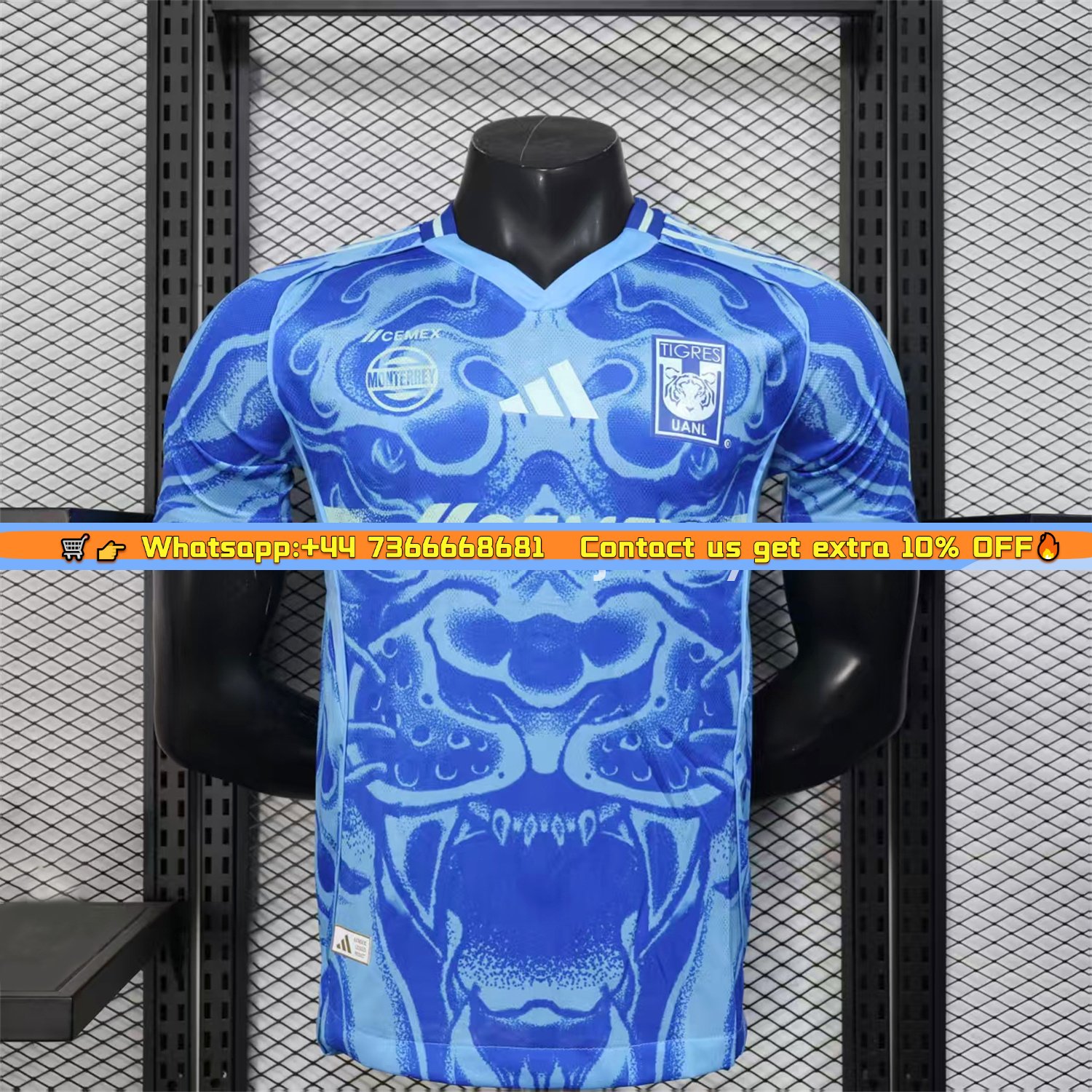 Tigres UANL 25-26 Away Jersey - Player Version