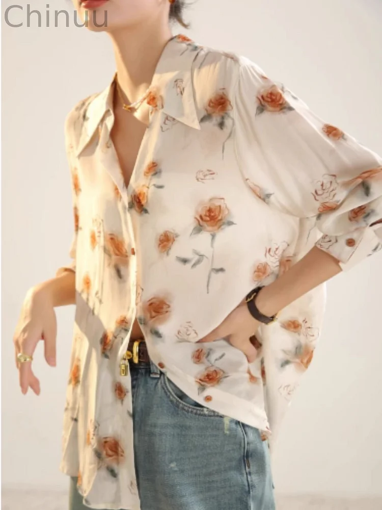 Printed Long Sleeve Shirt