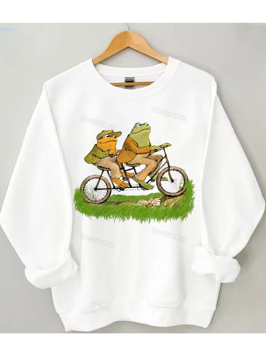 Eagerlys Frog And Toad Sweatshirt Eagerlys