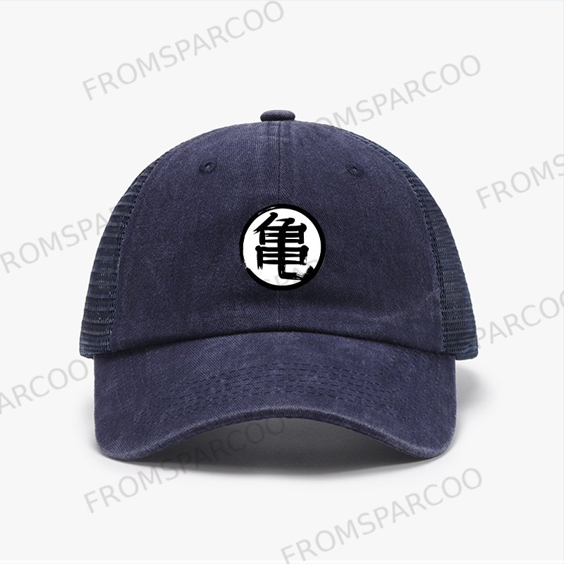 Unisex Dragon Ball Print Breathable Baseball Cap