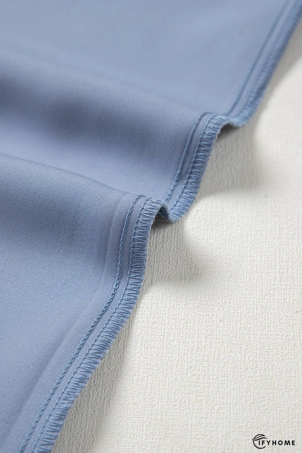 Asymmetric Pleated Turtleneck Bell Sleeve Blouse | IFYHOME