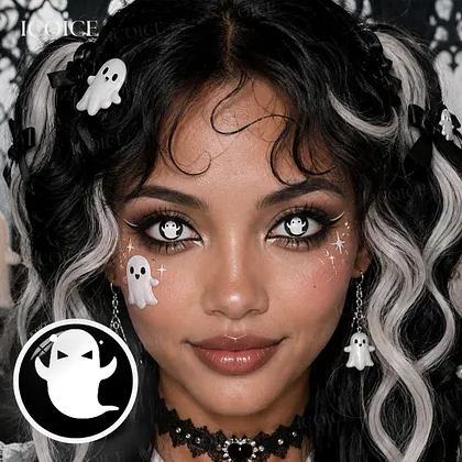 Black Contacts | ICOICE | Colored Contact Lenses Online