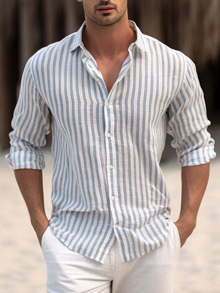 Men'S - Slub Linen Shirt