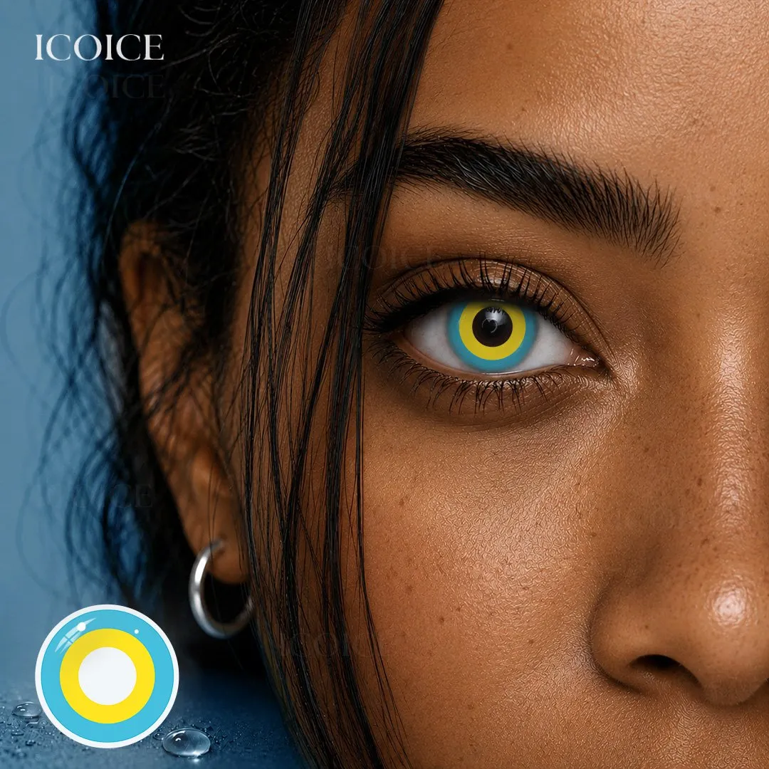 ICOICE Block Blue & Yellow | 1 Year