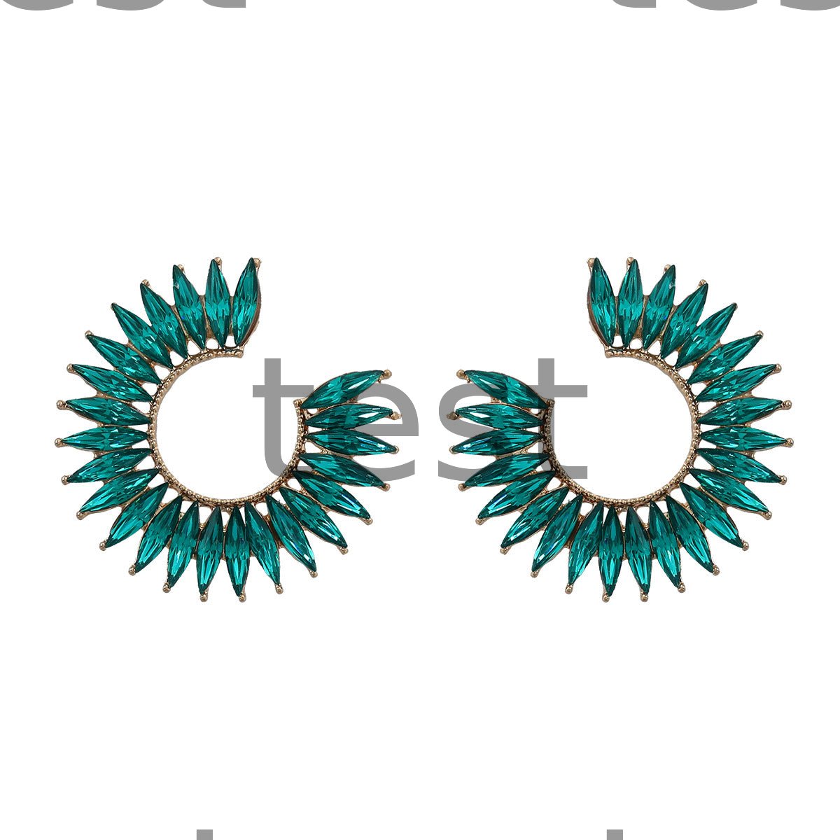 Rainbow Hoop Earrings RY