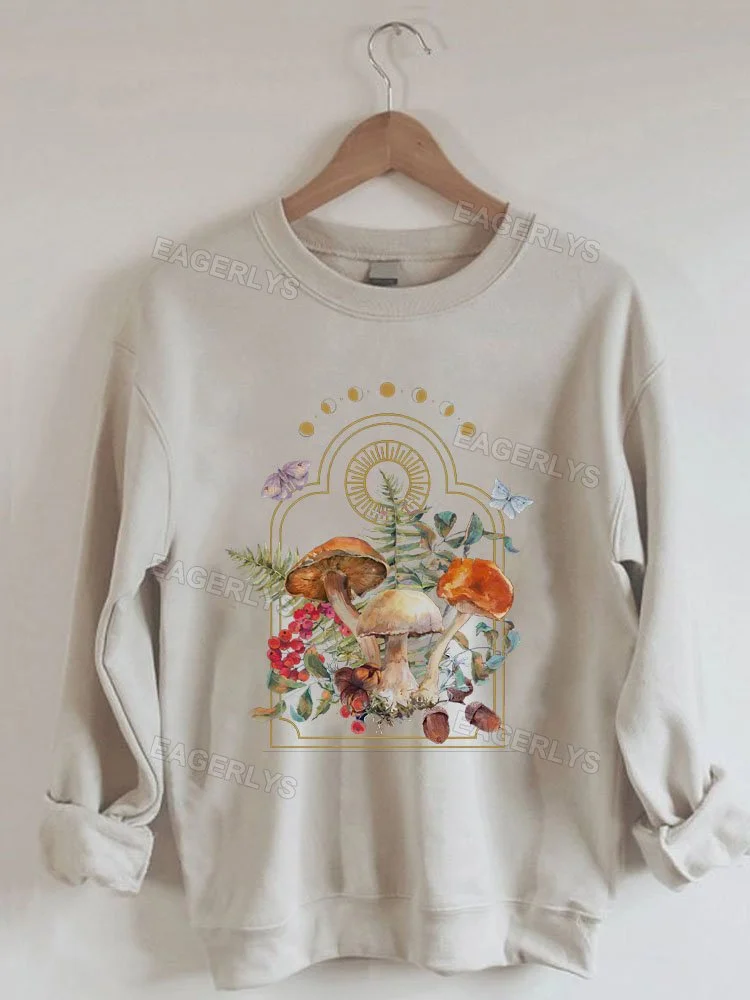 Eagerlys Mushroom Sweatshirt Eagerlys