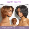 New Glueless Body Wave Bob Nature Black Beautiful Wig