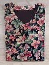 Graphic Tee Unisex Floral Abstract Print Design T-Shirt