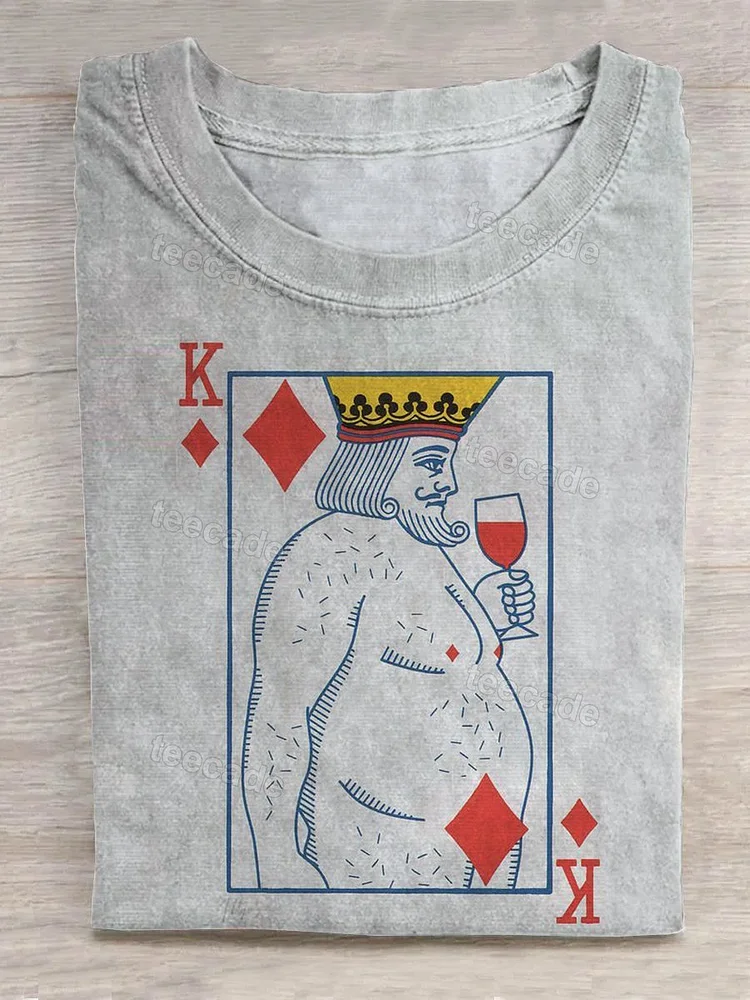 Teecade Teecade  Solitaire K Art T-shirt