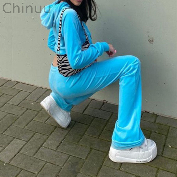 Women's Sports And Leisure Hooded Sweater Suit