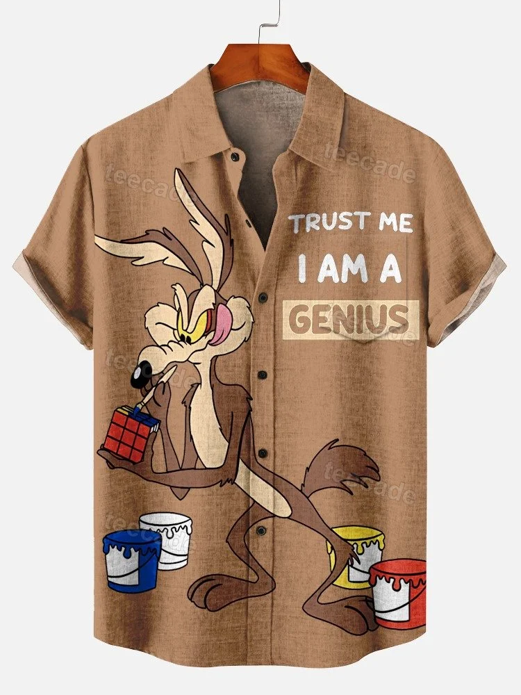 Teecade Teecade Trust Me I Am A Genius Art Print Shirt