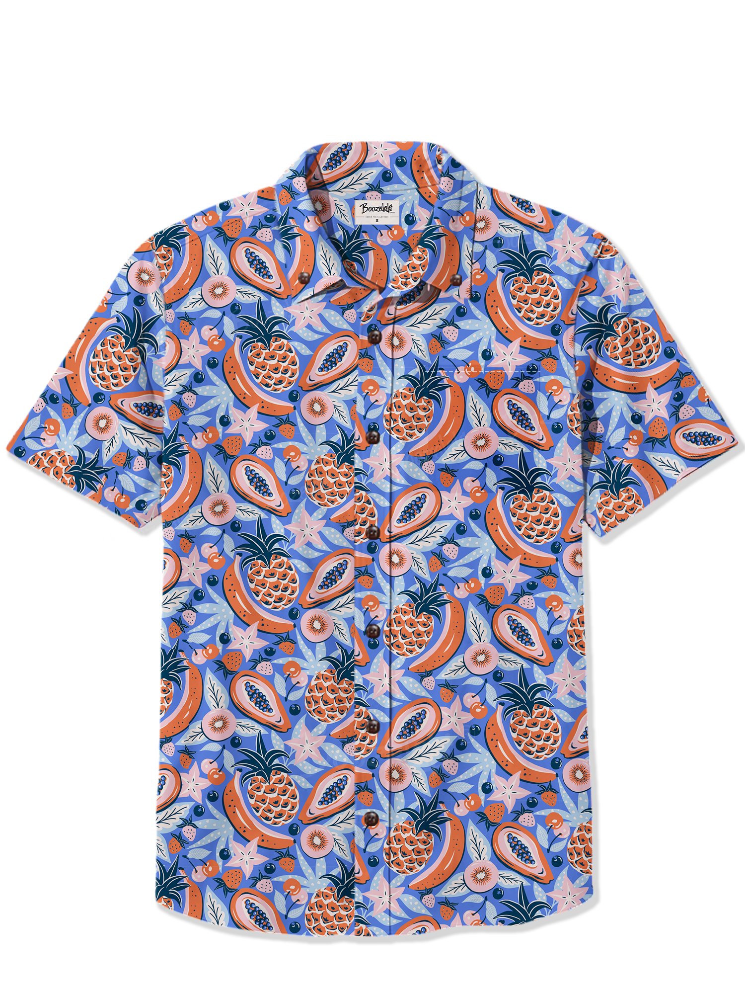 【Vivian Hasenclever X Boozelele】Pineapple Banana Paradise Starfish Party- 100% Cotton Shirt