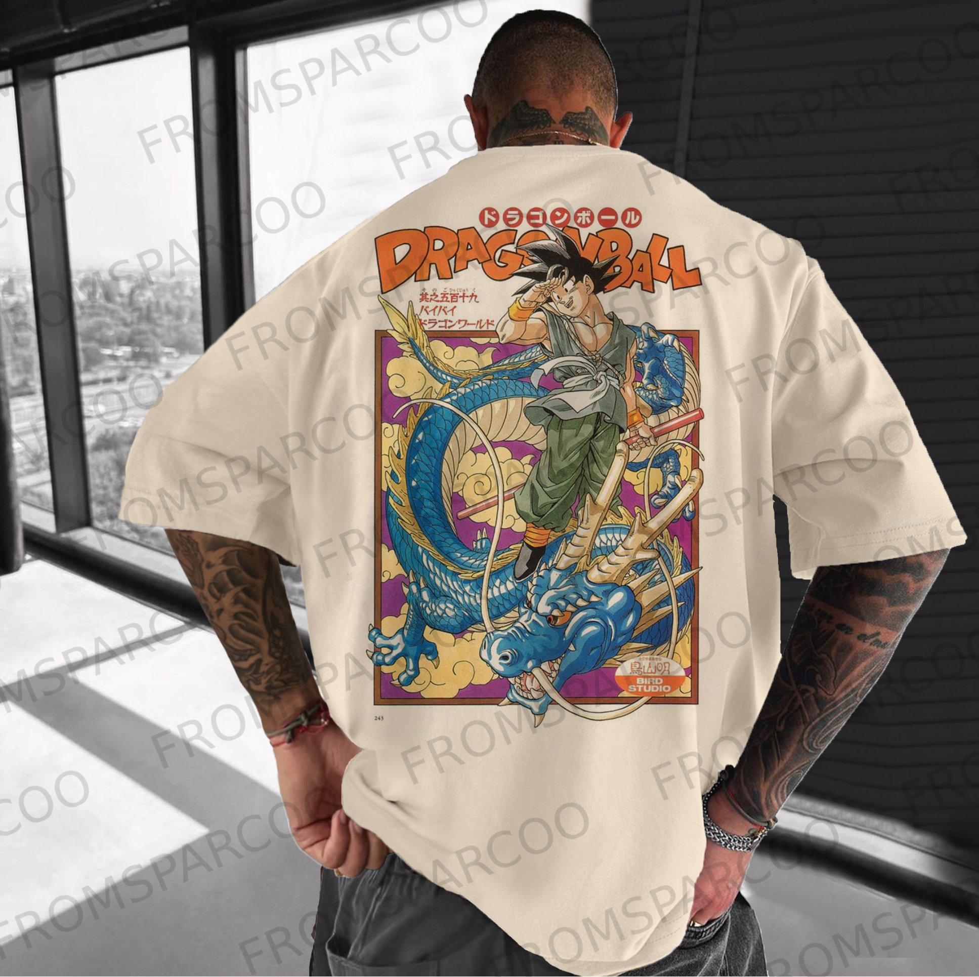 Unisex DB Goku Classic Printed T-shirt