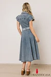 Walter Denim Midi Dress