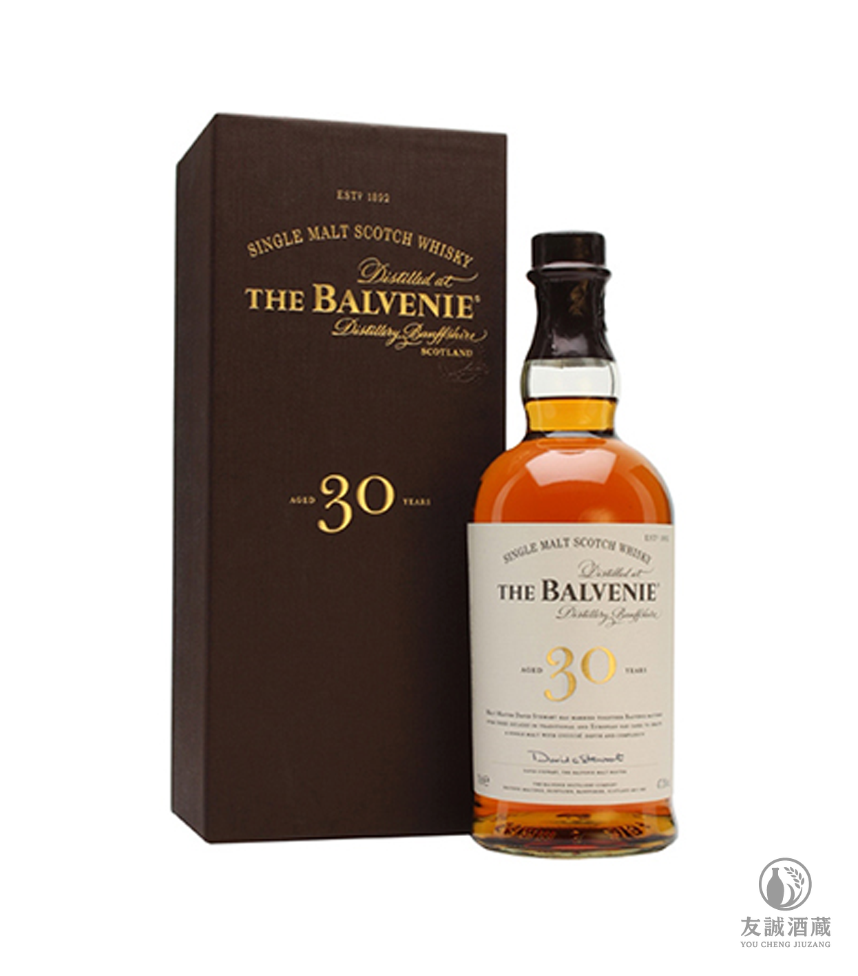 百富Balvenie 30年單一純麥威士忌 友誠酒藏