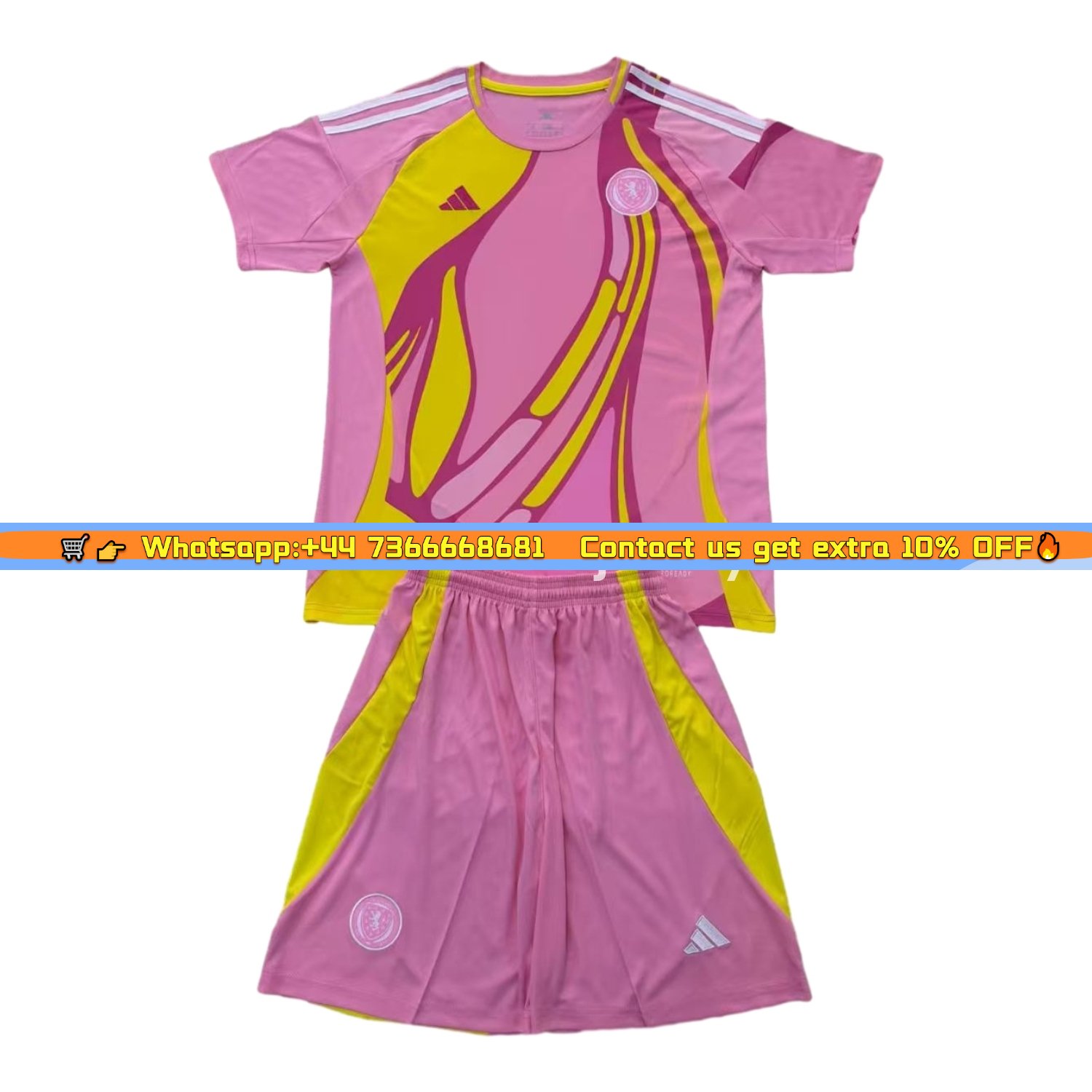S-c-o.t l.a-n.d 2025 Women's Team Away Men's Adult Jersey Set - Fans Version