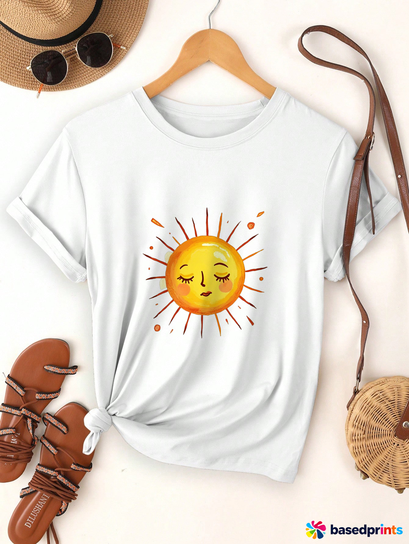 Sunshine Summer T-Shirt Cute Casual Tee