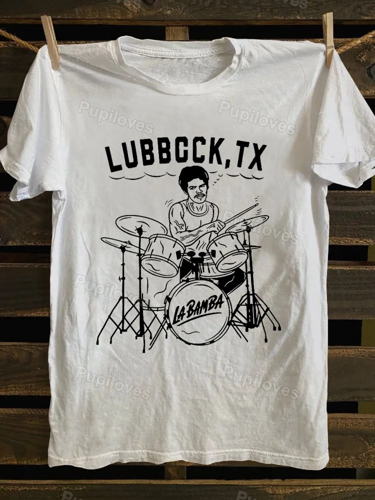 Pupiloves Pupiloves Lubbock TX Richie La Bamba T-shirt