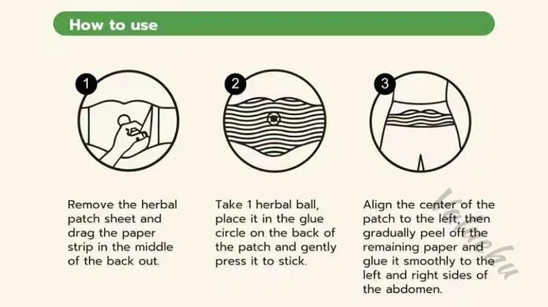 Hanpo Japanese Herbal patch Pad Balance Patch,Health Patch,Waist and abdomen brush Hanpo Japanese Herbal patch Pad Balance Patch,Health Patch,Waist and abdomen brush