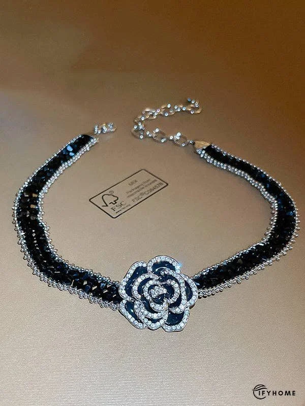 Flower Shape Dainty Necklace Necklaces Accessories | IFYHOME