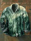 Landscaping Nature Art Print Casual Short Sleeve T-Shirt