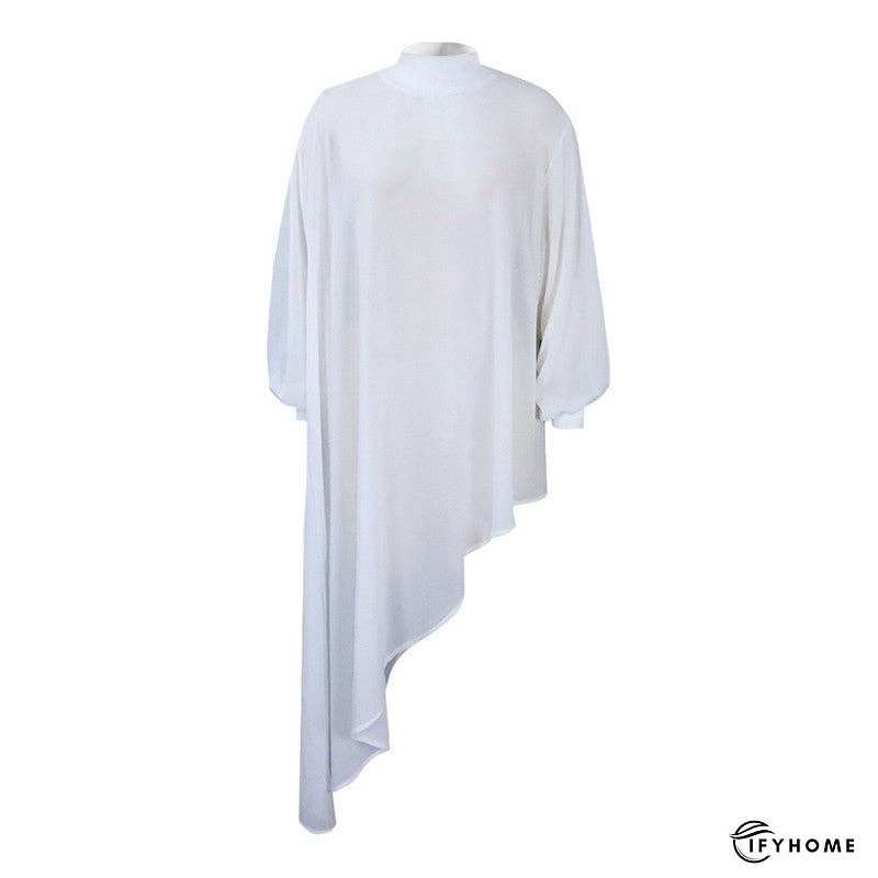 Solid Color Irregular Fashion Plus Size Cowl | IFYHOME