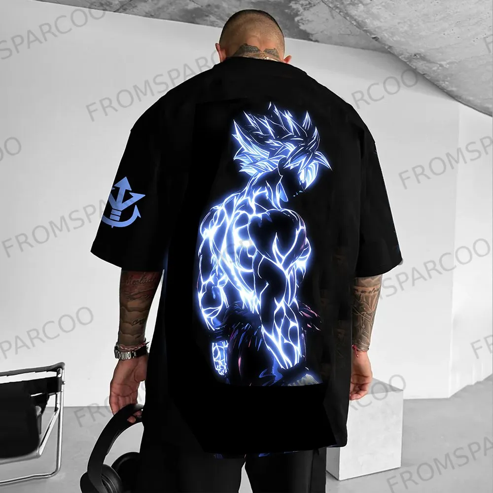 Casual Anima Design Short Sleeves T-shirt 