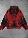 Unisex Men's Retro Graphic Print Print Casual Pocket Hooded Long Sleeve Sweatshirt