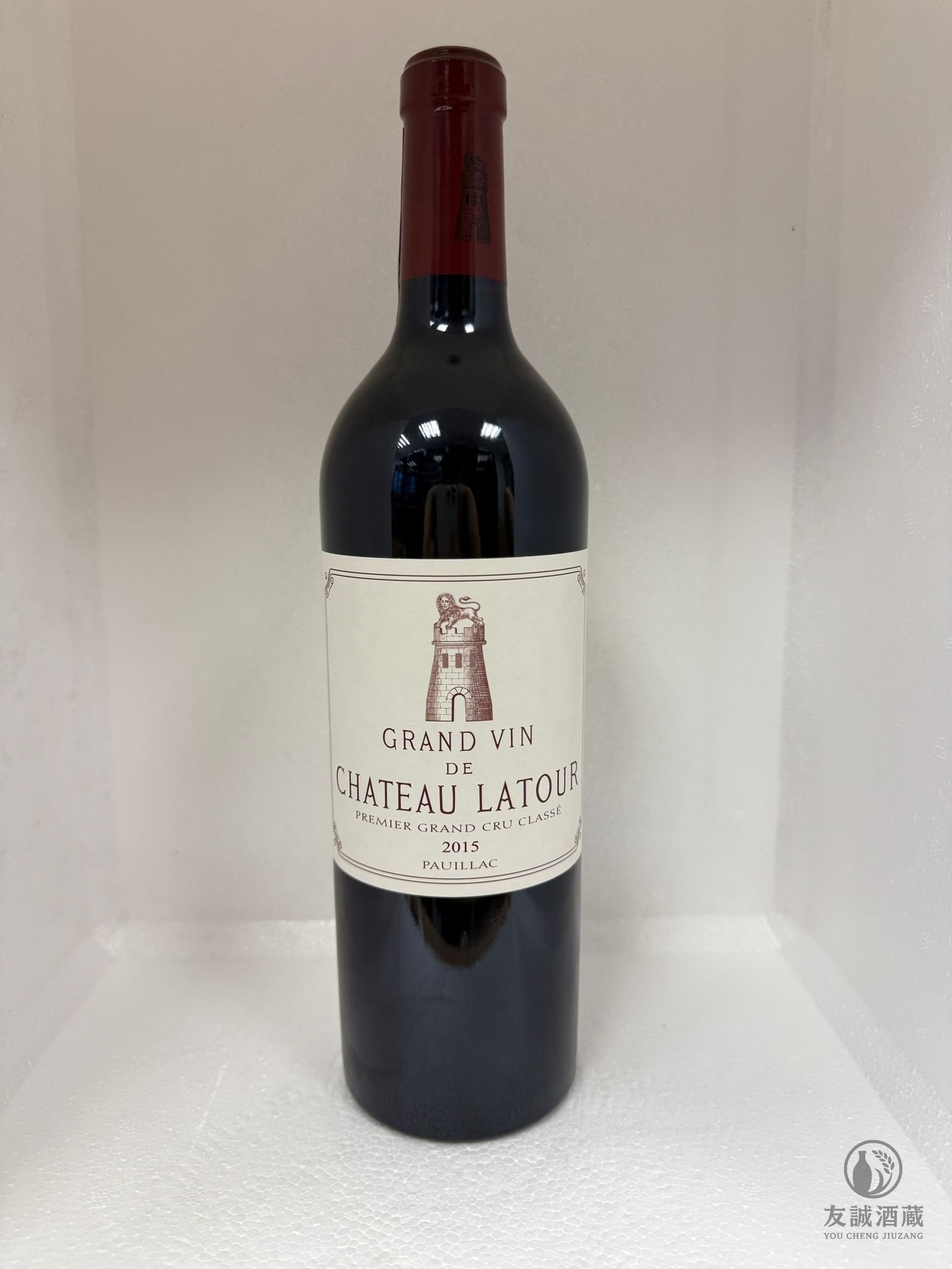 【D0944】拉圖 Latour 2015｜卓越年份｜酒標小瑕疵｜品鑒價 友誠酒藏