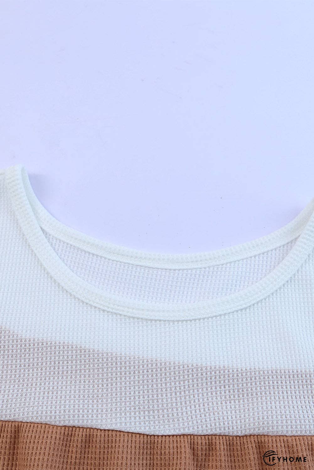 Plus Size Printed Color Block Ruffled Blouse | IFYHOME