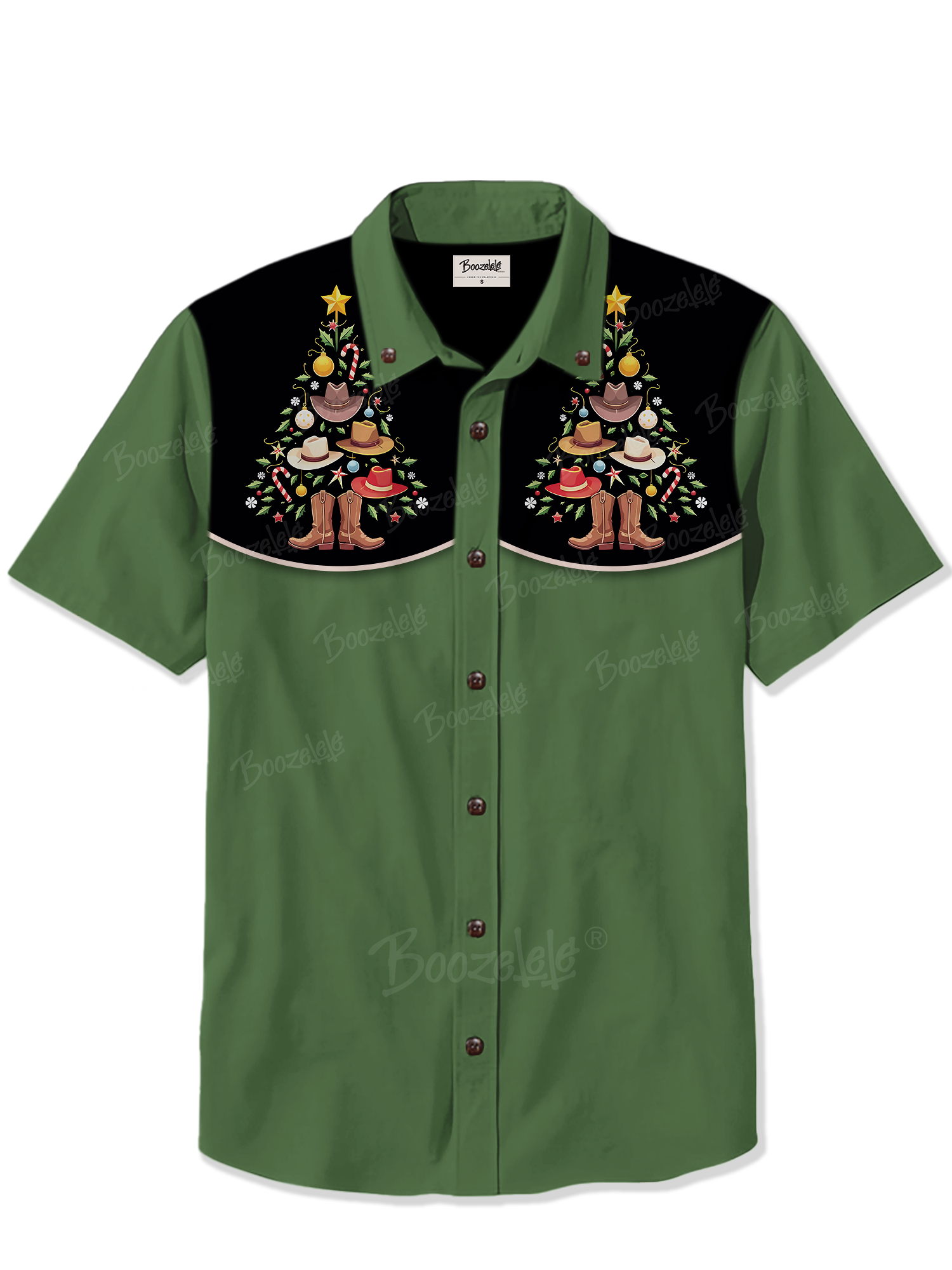 West Christmas Tree Christmas - 100% Cotton Shirt