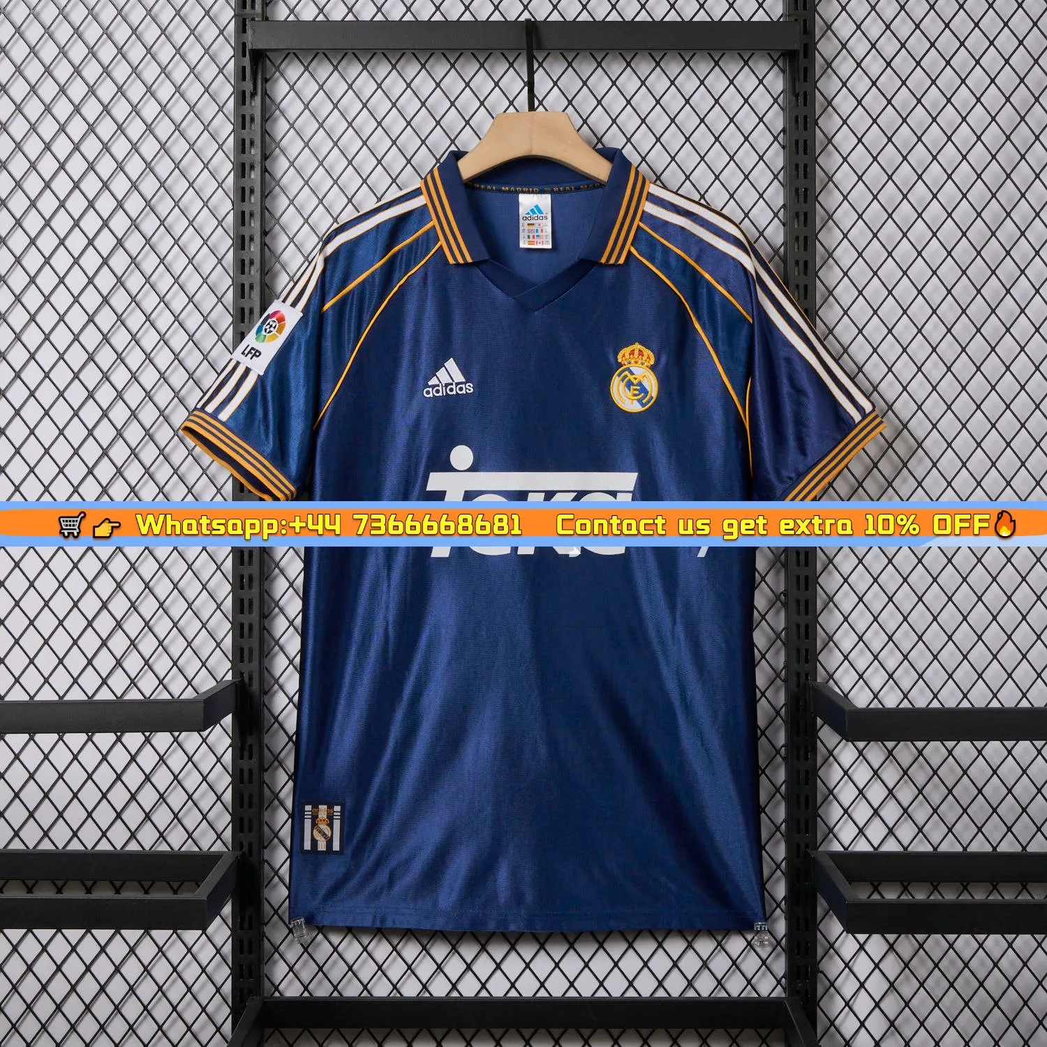 Retro Real Madrid 1998-99 Third Jersey