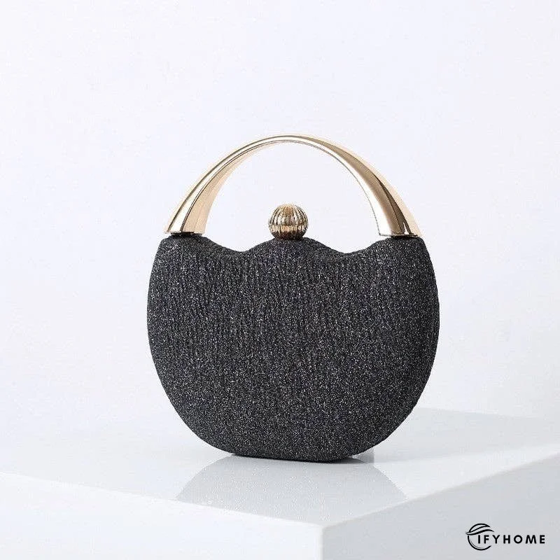 Stylish Vintage Pink Round Arc Evening Clutch | IFYHOME