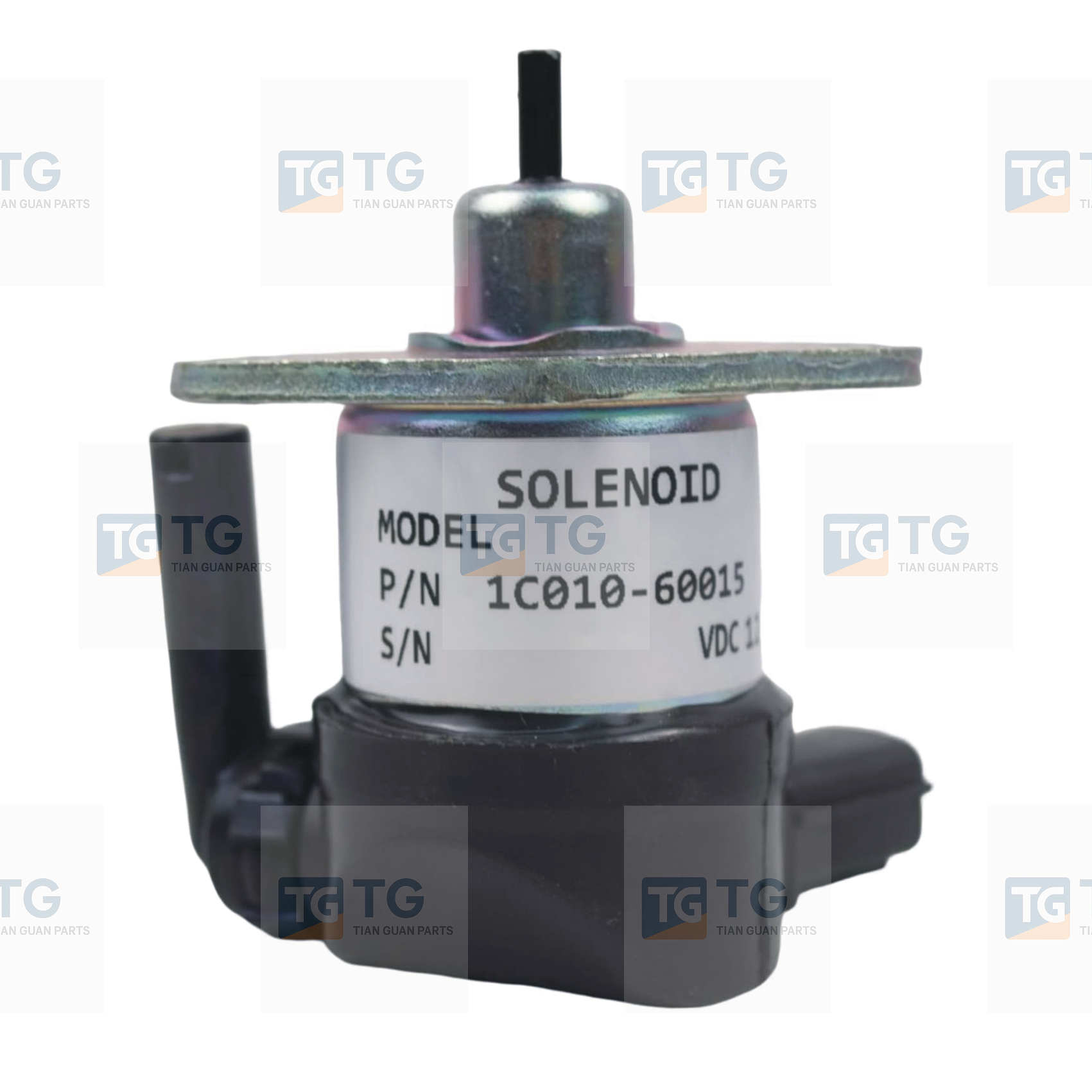 12V Fuel Shut Off Shutdown Solenoid 1C010-60015 1C010-60016 1C010-60017 Fit for Kubota M105S M105X M6800 